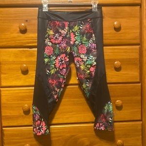 Vintage zumba mesh flower leggings. Worn only once. Great condition RARE